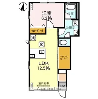 KOGAーKEYAKI ALLEYCLE D【1階】の間取り