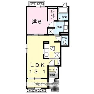 ヴィラ・グローヴ【1階】の間取り