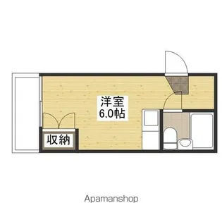 粟屋ビル【3階】の間取り