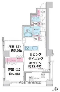ステラメゾン三軒茶屋【13階】の間取り