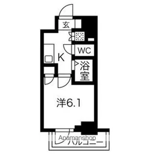 スパシエアルテシモベッタ【13階】の間取り