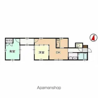 プレミアムコート・K【1階】の間取り