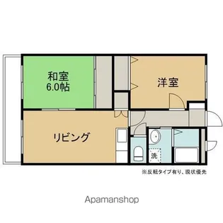 BREZZA【305号室】の間取り