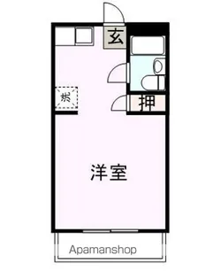第2オノダハイツ2【215号室】の間取り