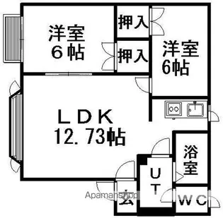 エクセレント藤野 II【2階】の間取り