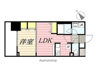 ラグゼナ流山おおたかの森【2階】の間取り
