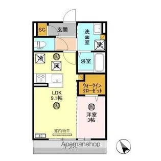 TT ANNEX【1階】の間取り
