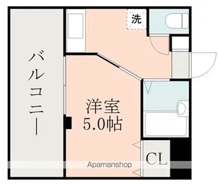 シャポー渡鹿【4階】の間取り