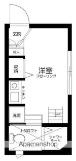 ファーストハウス北新宿【1階】の間取り