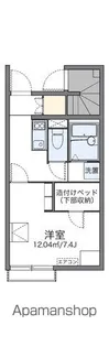 レオネクストASUKA【105号室】の間取り