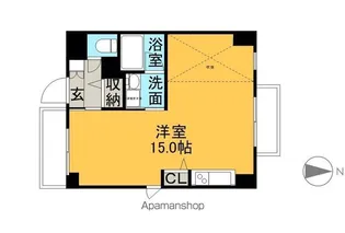 カーサ・フェリーチェ【2階】の間取り