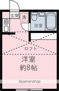 メゾン溝口II【102号室】の間取り