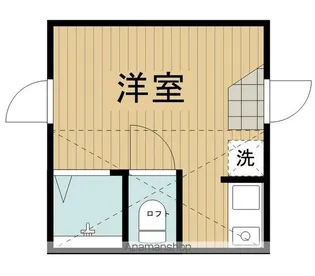 フェリスダリア【2階】の間取り