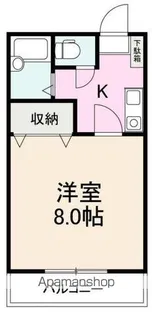 クレイドル志度Ⅱ【1階】の間取り