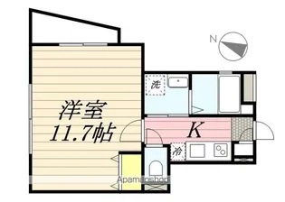 ハピネス北田町【2階】の間取り