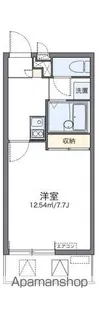 レオパレスコンフォートフレアⅢ【2階】の間取り