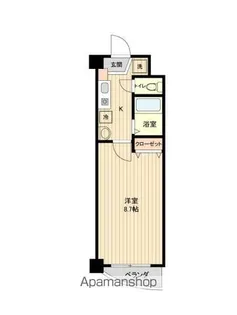 LA DOUCEUR宮町【103号室】の間取り