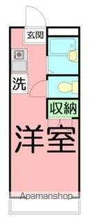 キュービック湘南 壱番館【3階】の間取り