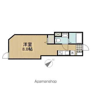 古淵Slit【1階】の間取り