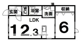 パークマンション【1階】の間取り
