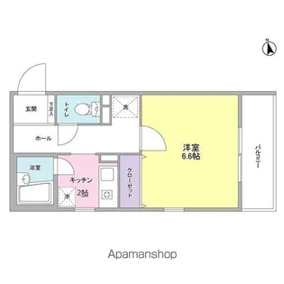 ルーチェたまがわ【3階】の間取り