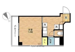 エフビル【5階】の間取り