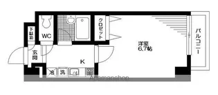 ボヌール三軒茶屋【303号室】の間取り
