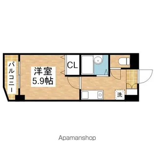 びいⅠ千種【706号室】の間取り