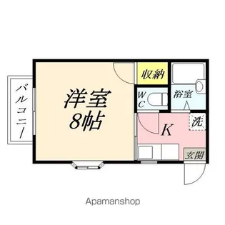 トピア国富けやき通り【2階】の間取り