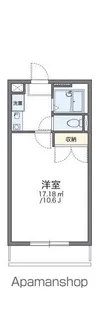 レオパレスコンフォート広瀬【3階】の間取り