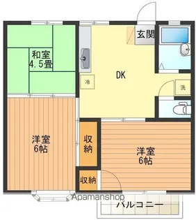 たちばな(橘)【2階】の間取り