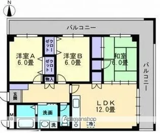 ラシャンブル21【204号室】の間取り