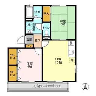 グレイスコート I【3階】の間取り