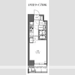 SーRESIDENCE北千住REIZ【6階】の間取り