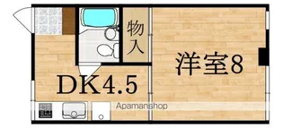 コーポ華【1階】の間取り