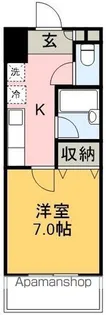 荒川ハイツ【302号室】の間取り