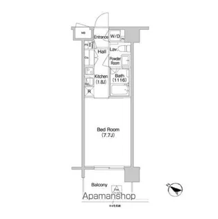 コンフォリア南砂町【10階】の間取り