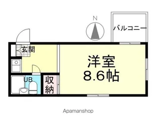 ニューハーモニーセンタービル【503号室】の間取り
