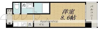 スプランディッドⅠ【407号室】の間取り