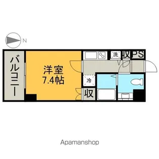 izumi【4階】の間取り