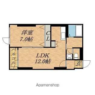 エルピス北11【2階】の間取り