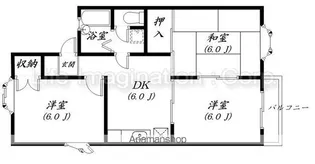 カーサデソル守山【1階】の間取り