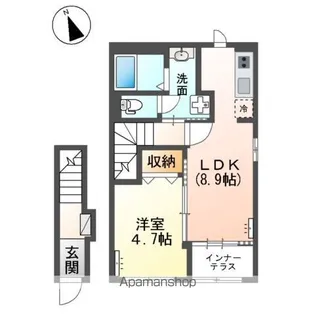 ピア・ノブル【2階】の間取り