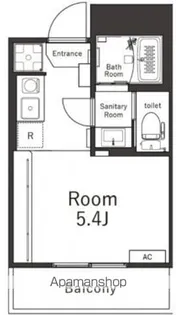 FRENCIA NOIE 八王子【4階】の間取り
