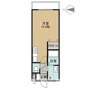 ベルファ古曽部【3階】の間取り