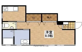 アンジュ【101号室】の間取り