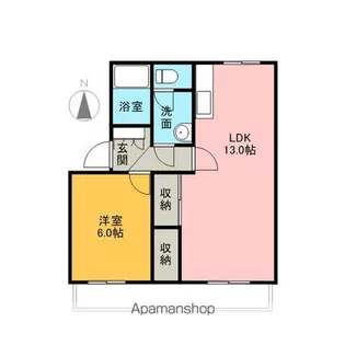 アーバンヒルズⅡ【302号室】の間取り