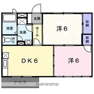N・S・K 1号館【1階】の間取り