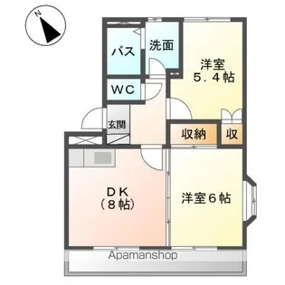 エトワール【3階】の間取り