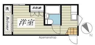 メゾン・ド・ポリピエ【2階】の間取り